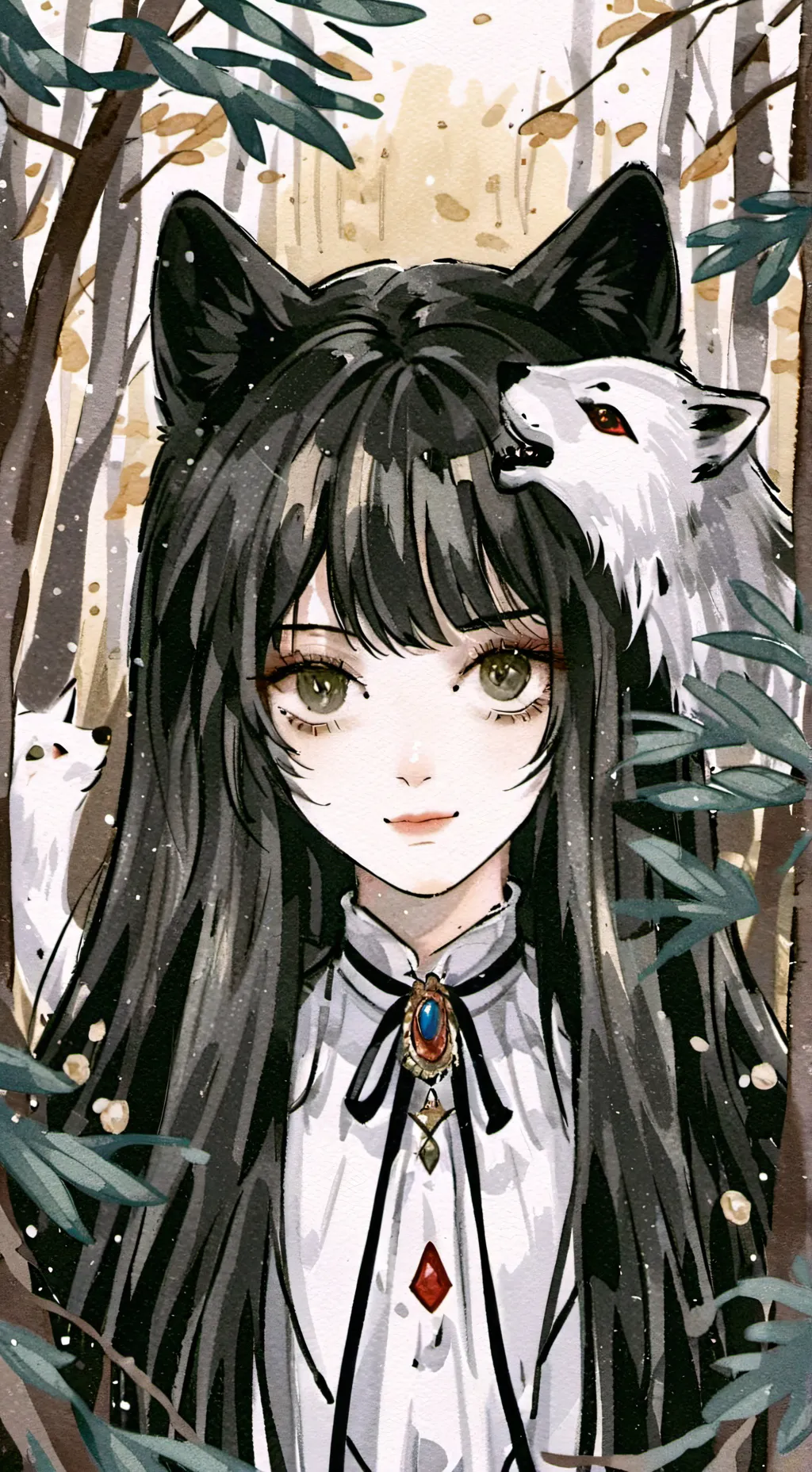 ai character: mgeako background