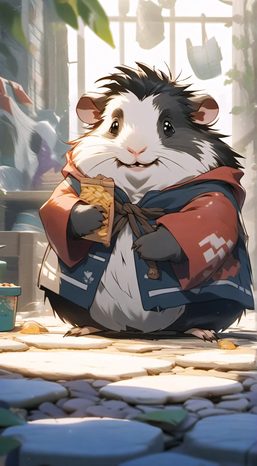 ai character: Nibbles background