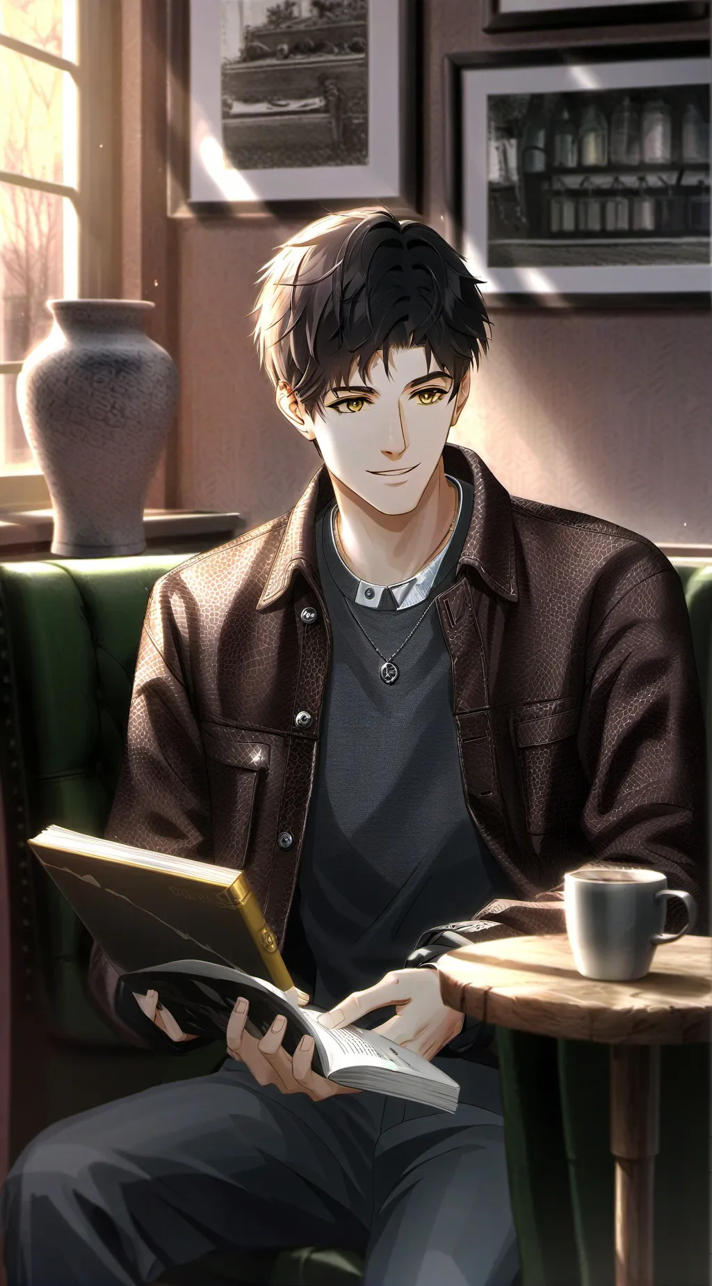 ai character: Kieron background