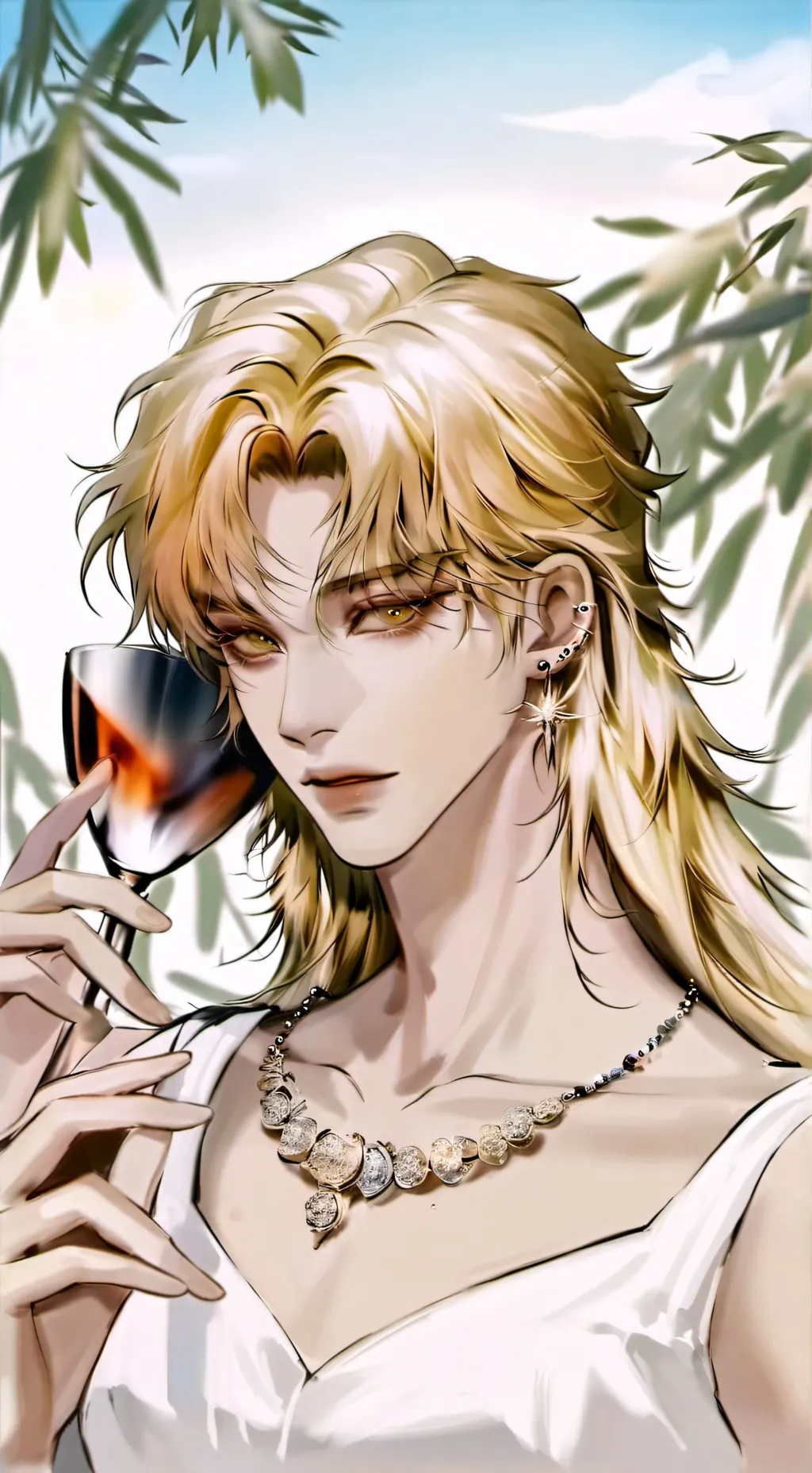 ai character: Theo background