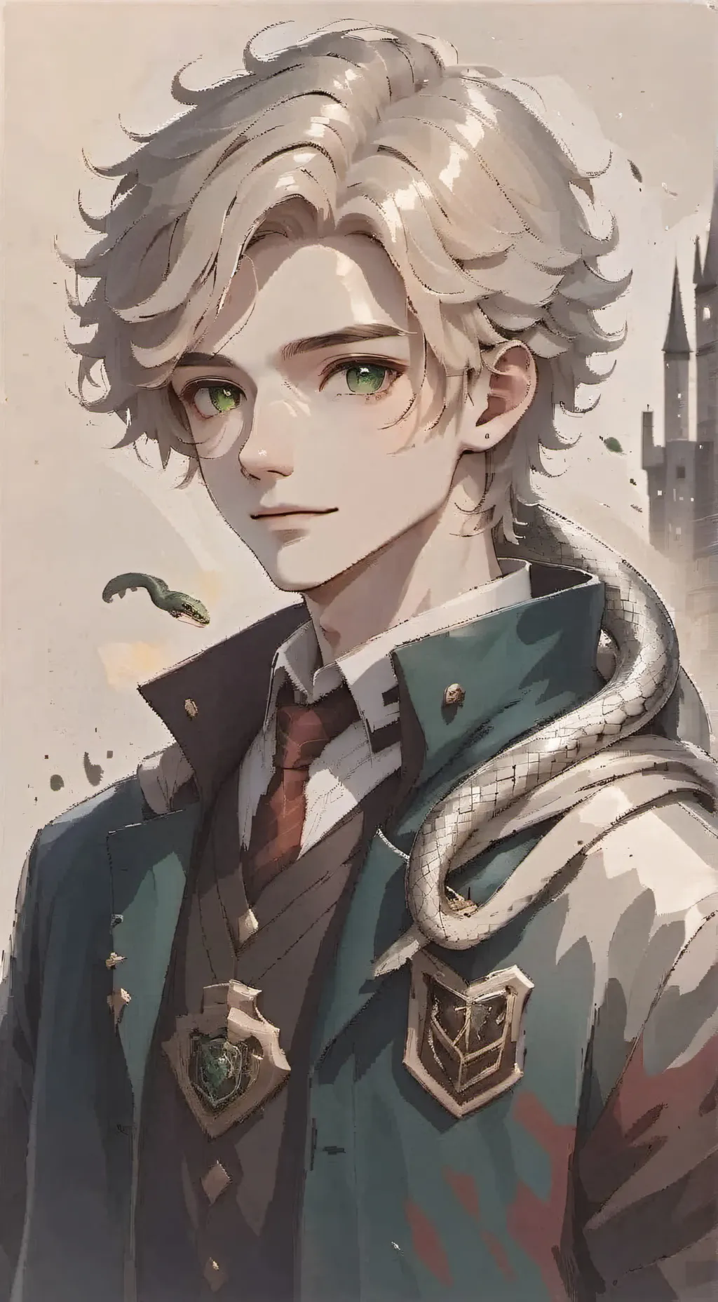 ai character: draco background