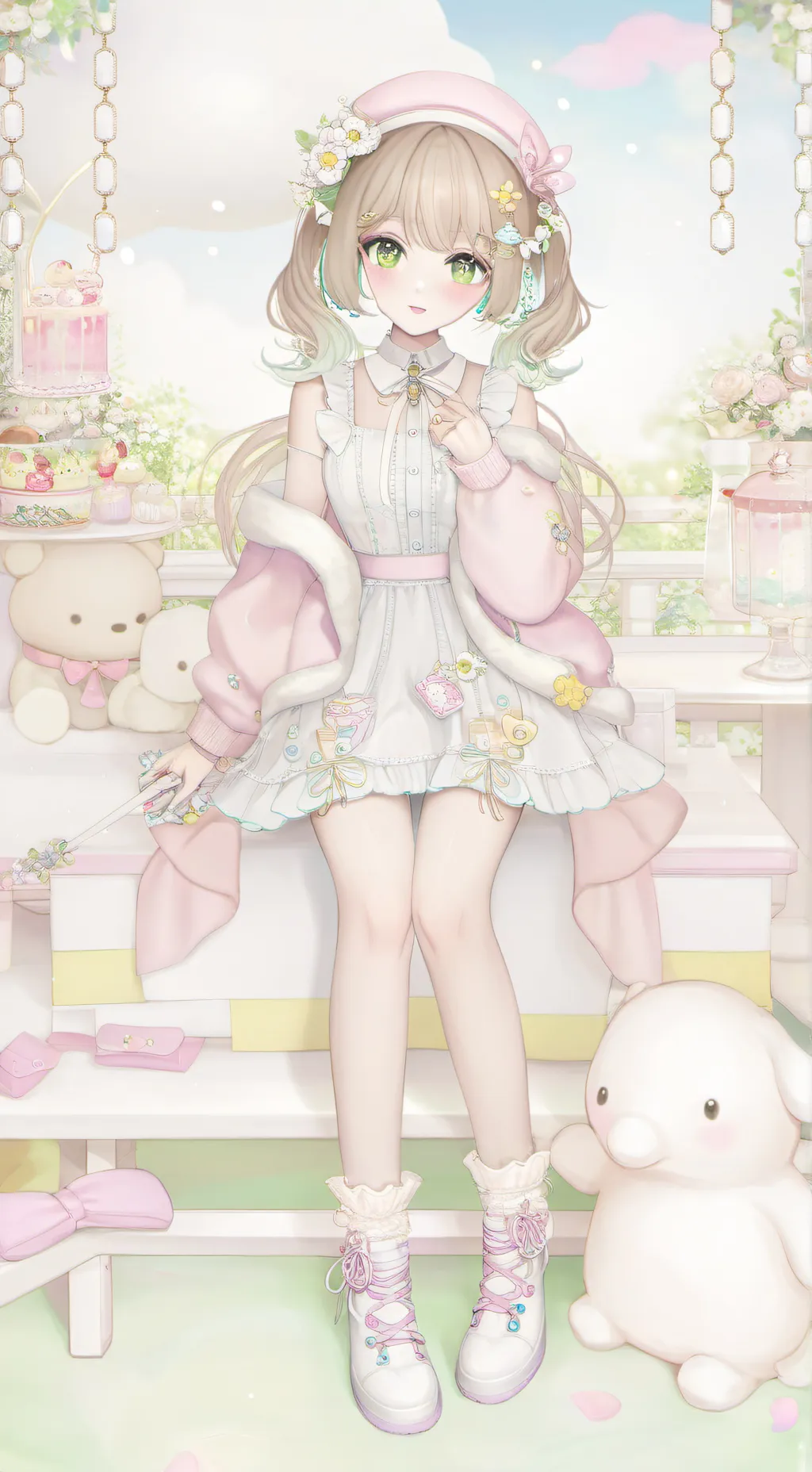 ai character: Lyla  background