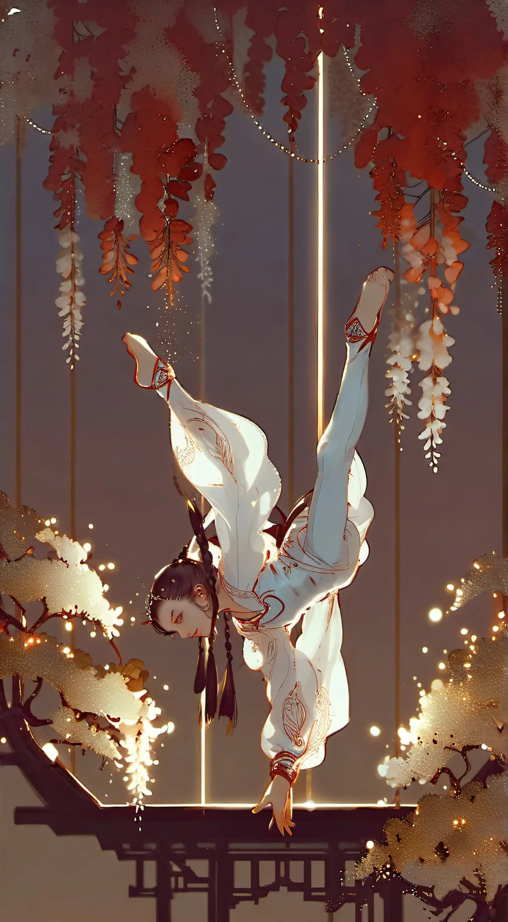 ai character: HH gymnastics  background