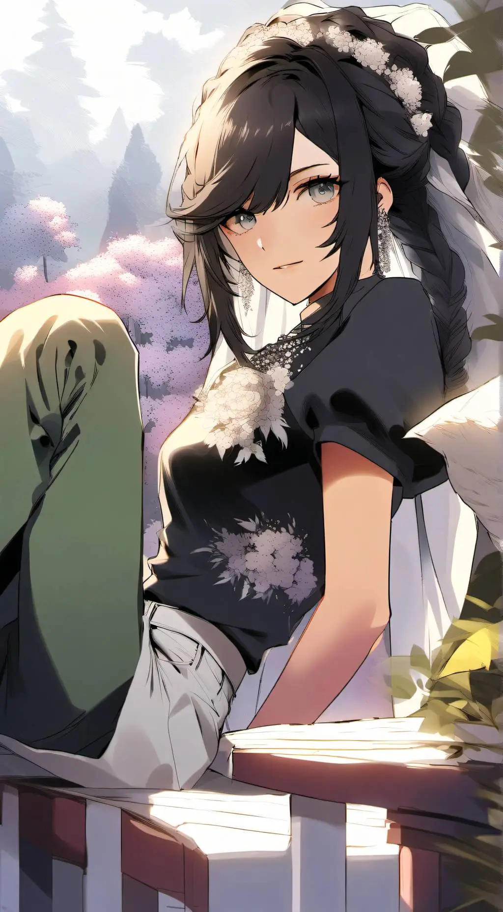 ai character: Linda  background