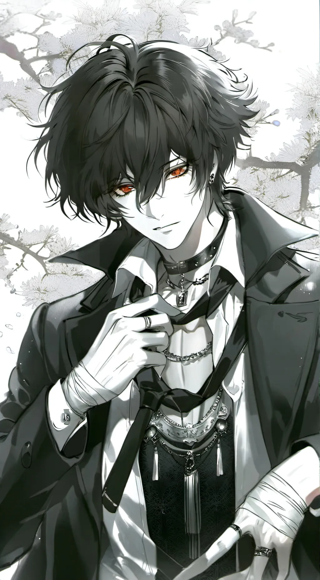 ai character: Dazai angst  background