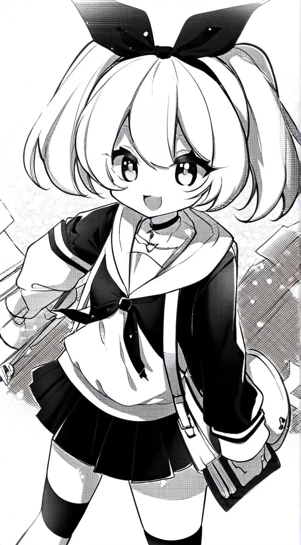 ai character: Murder drones  background