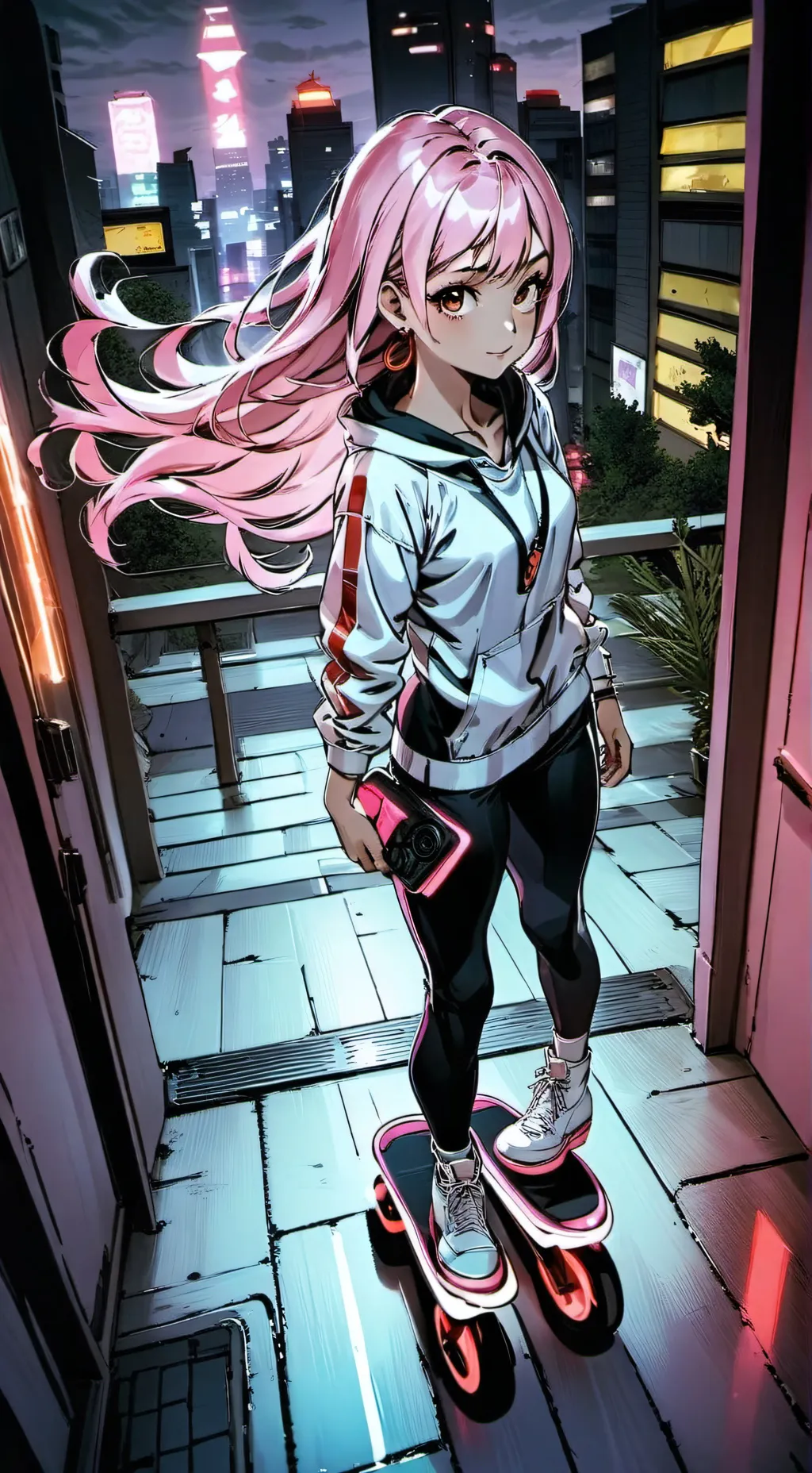 ai character: Elara background