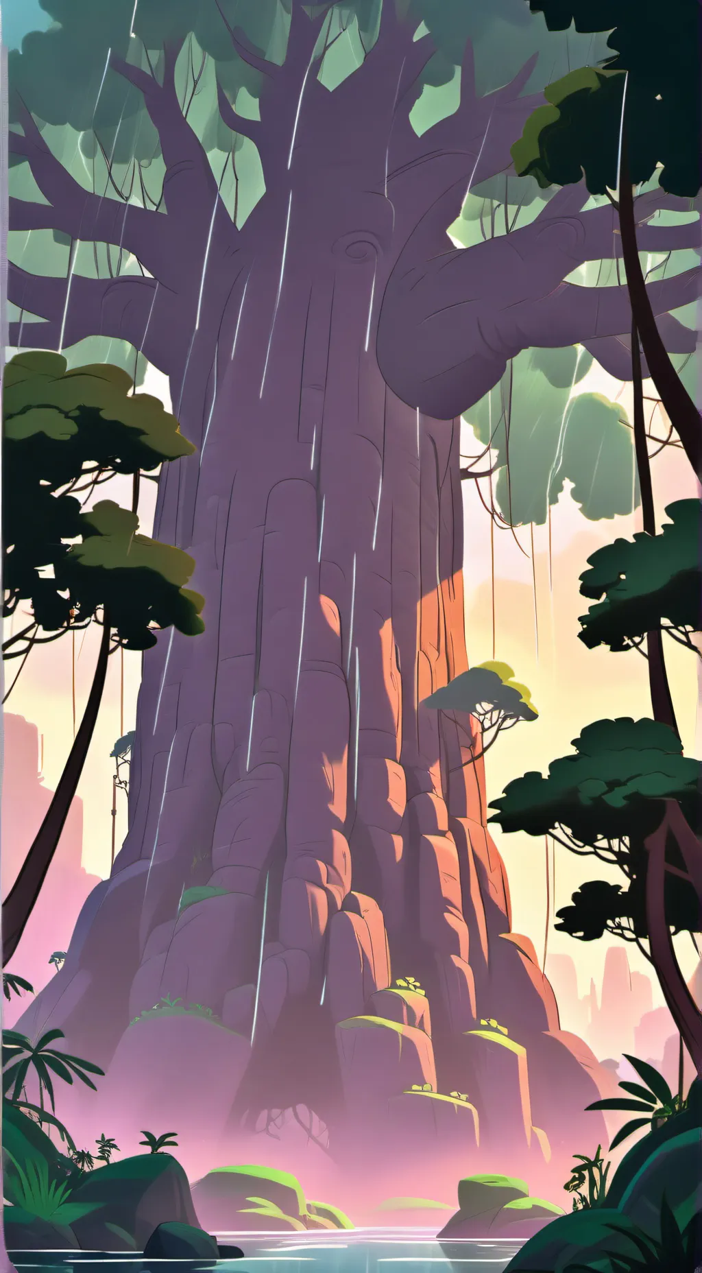 ai character: kny soulmate background