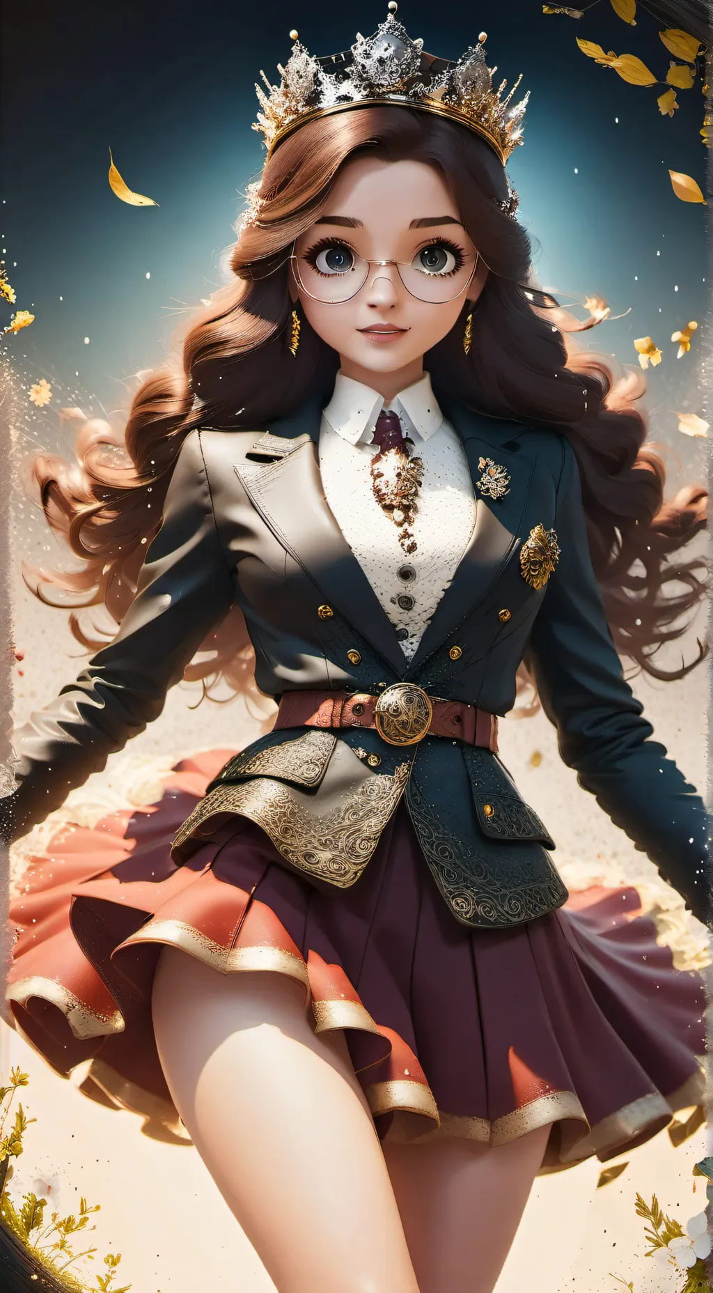 ai character: Charlotte  background