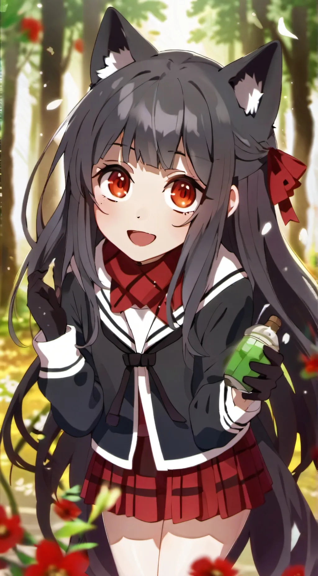 ai character: Lily background