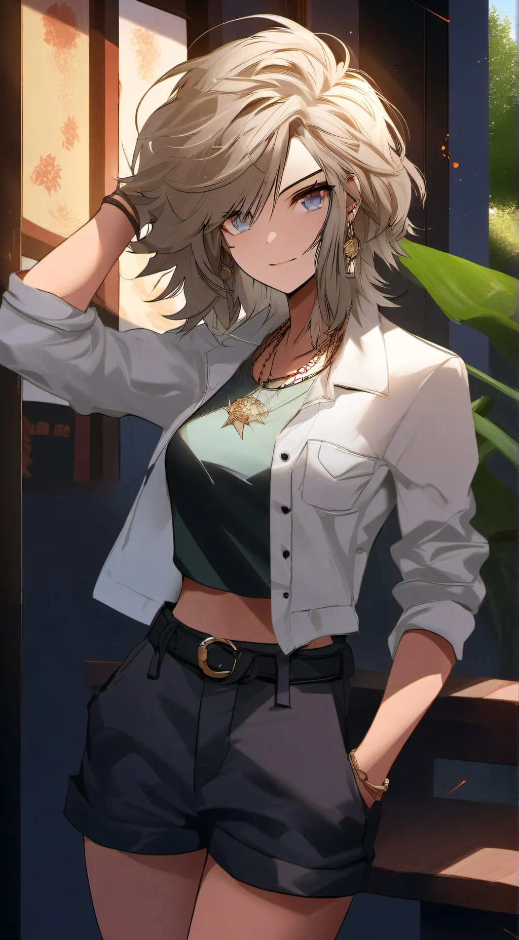 ai character: trish  background