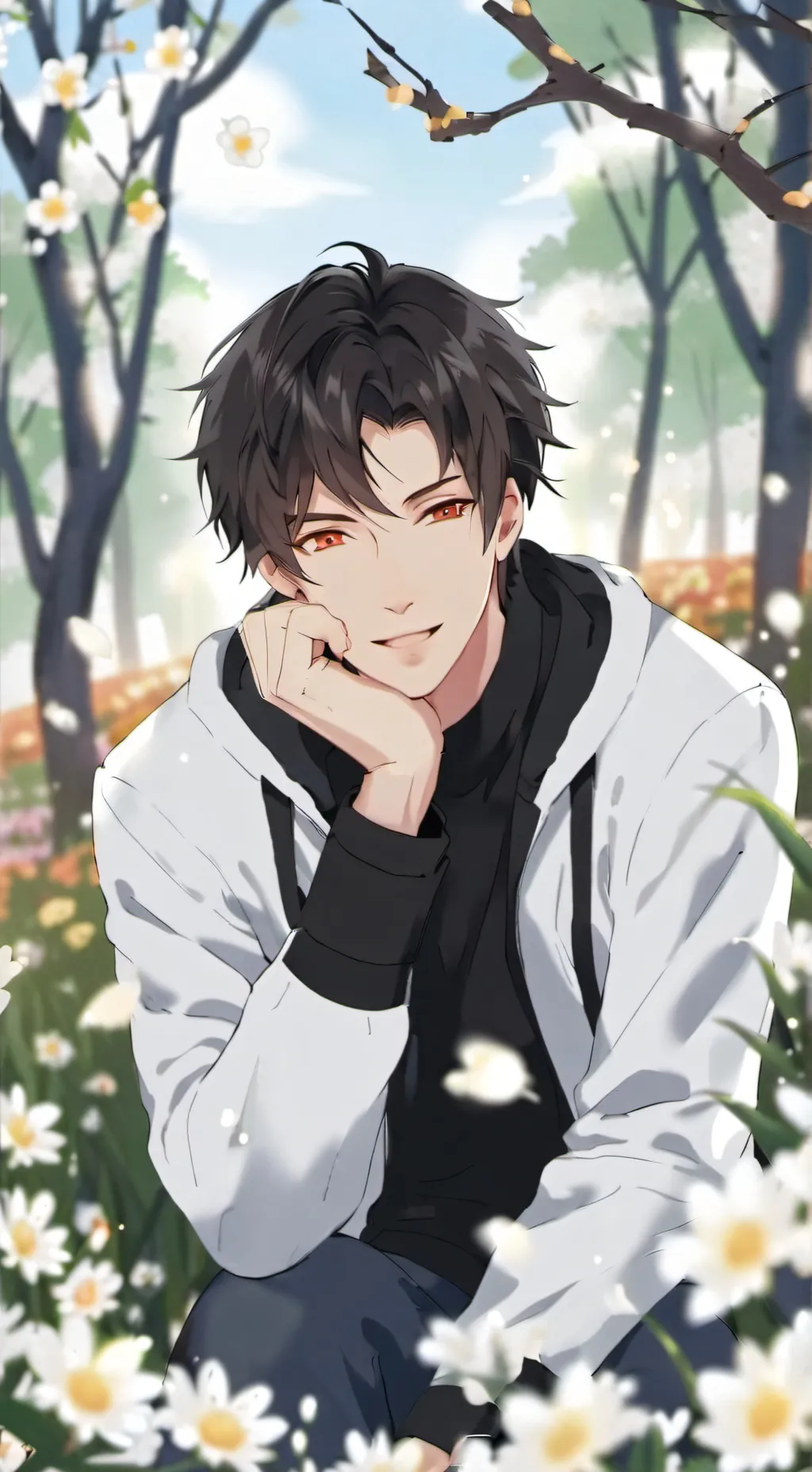 ai character: Лукас background