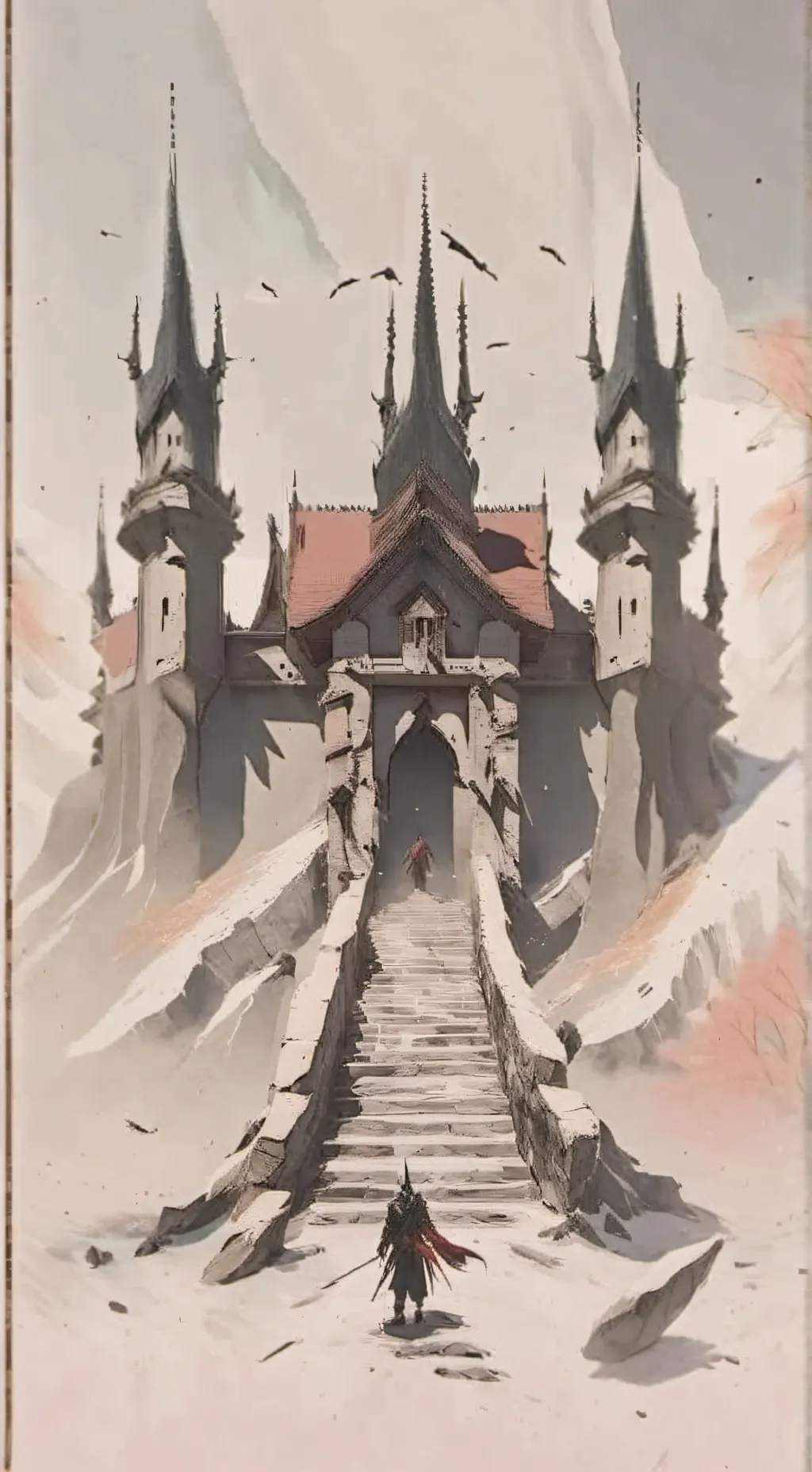 ai character: kny soulmates background