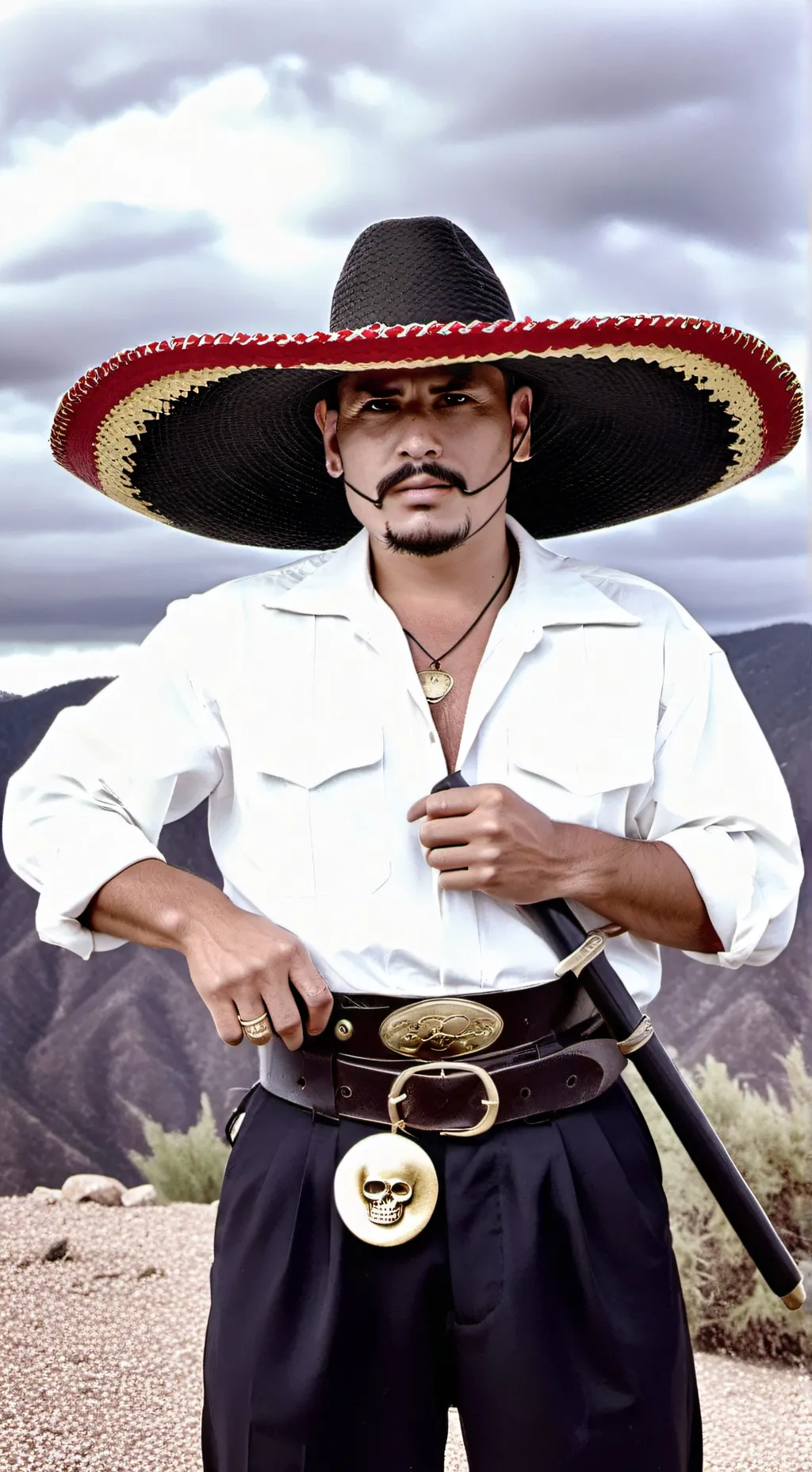 ai character: Gerardo Velazquez  background