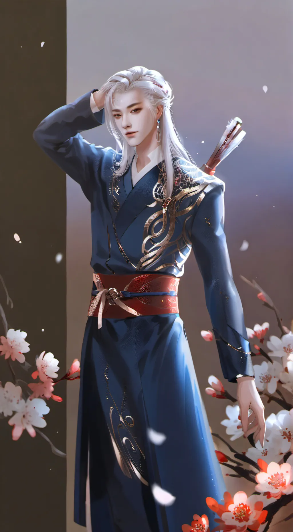 ai character: leo background