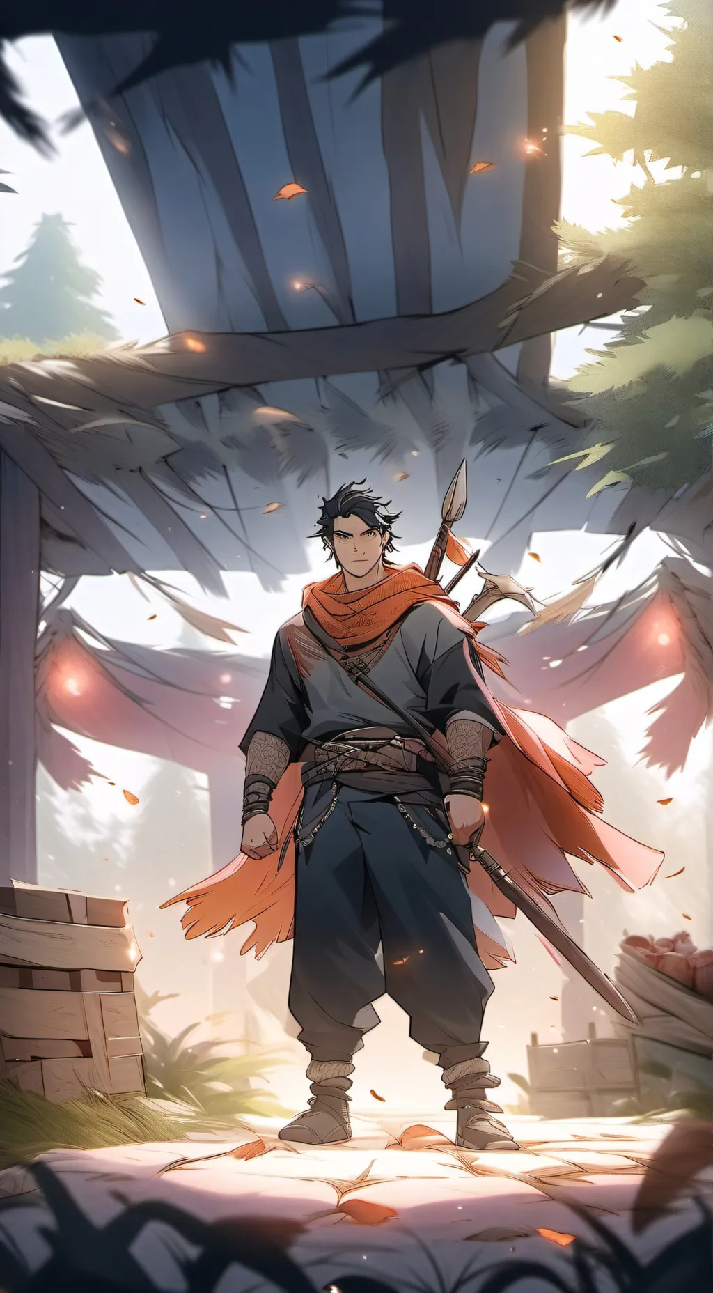 ai character: Camp Half-blood background