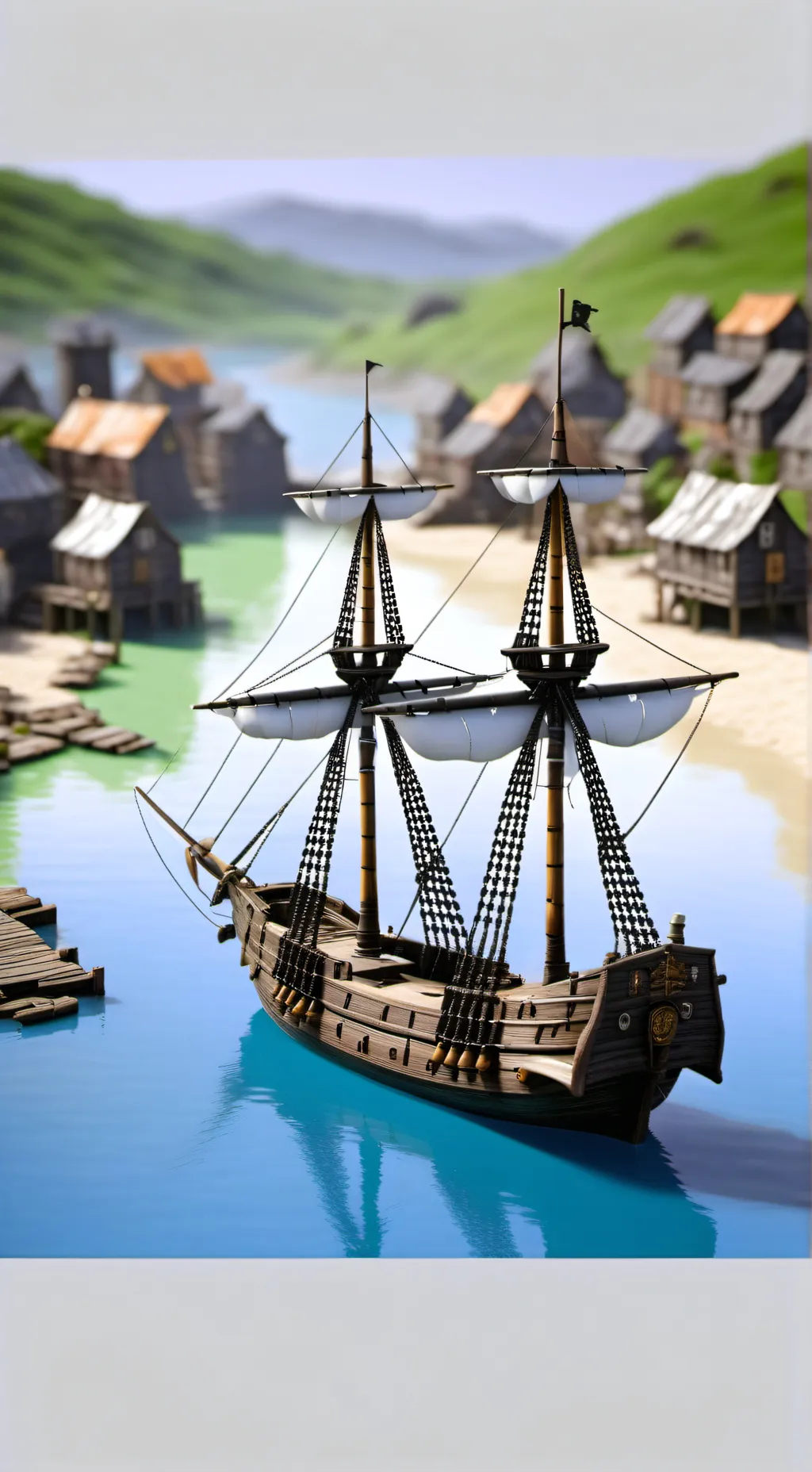 ai character: One Piece background