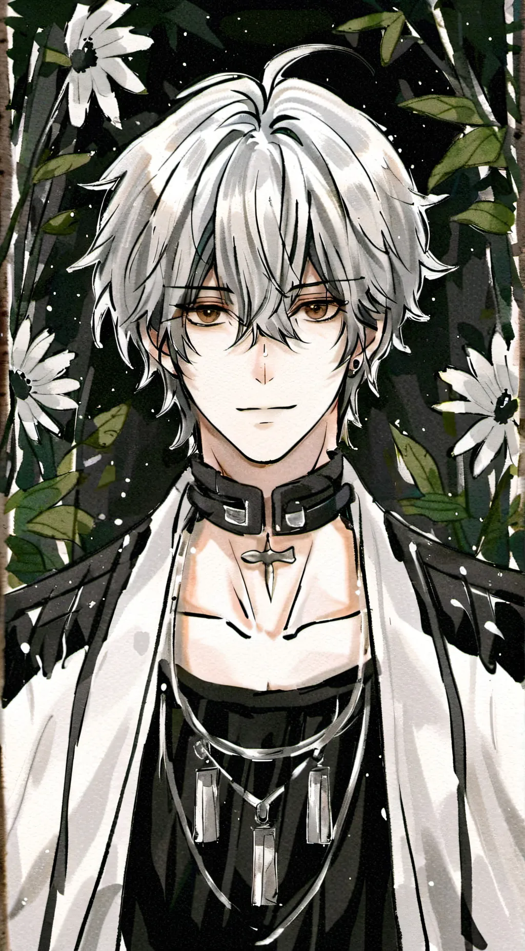 ai character: Aaron  background