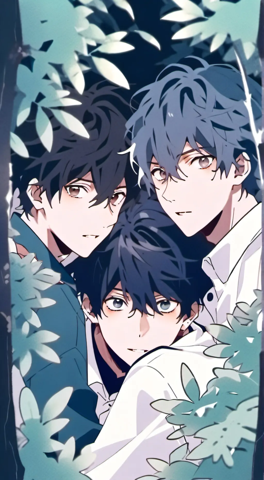 ai character: summoned by 3 boys background