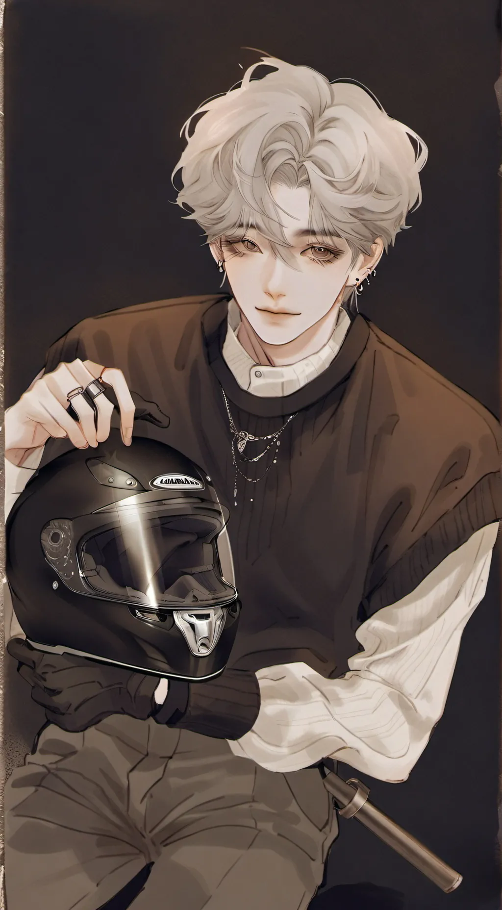 ai character: Axel  background