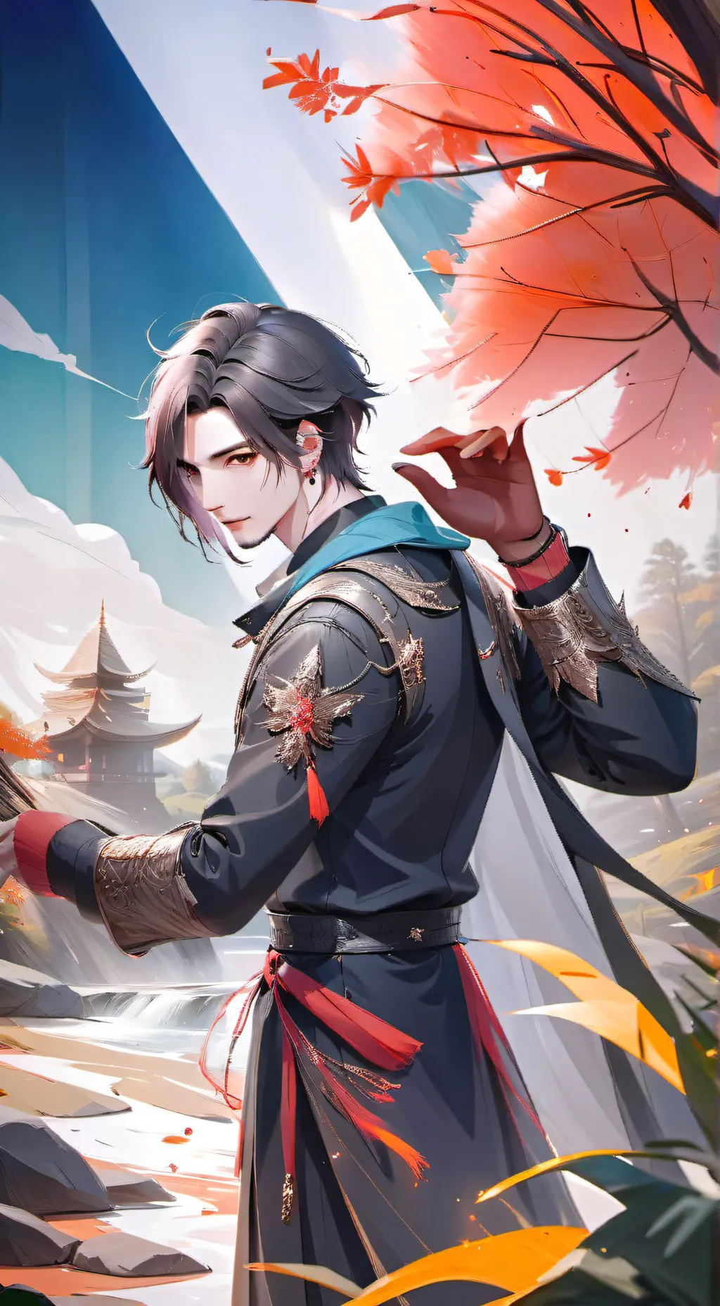 ai character: Evan background