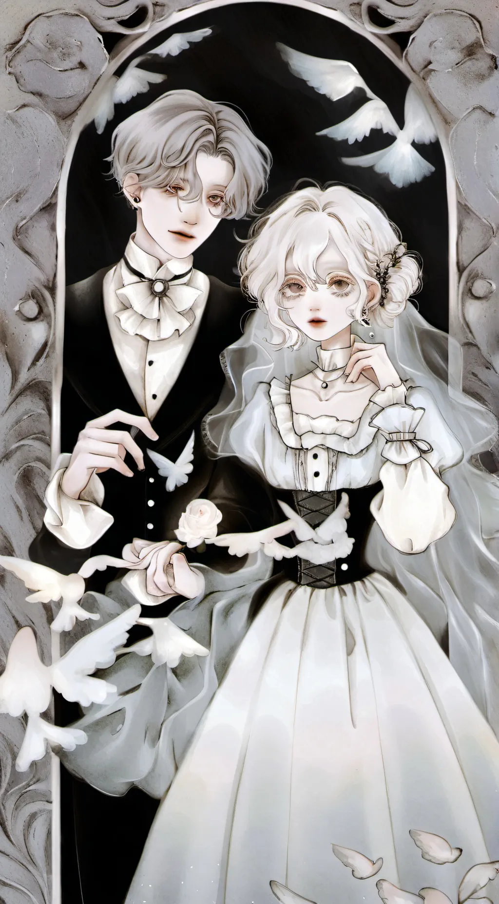 ai character: k-drama inspo~♡ background