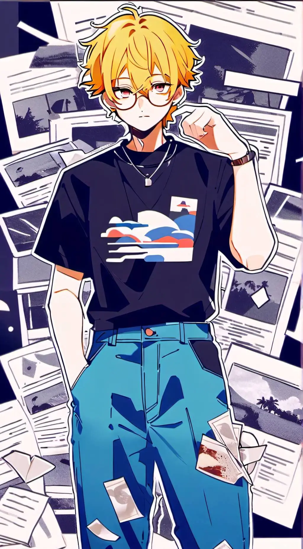 ai character: David background