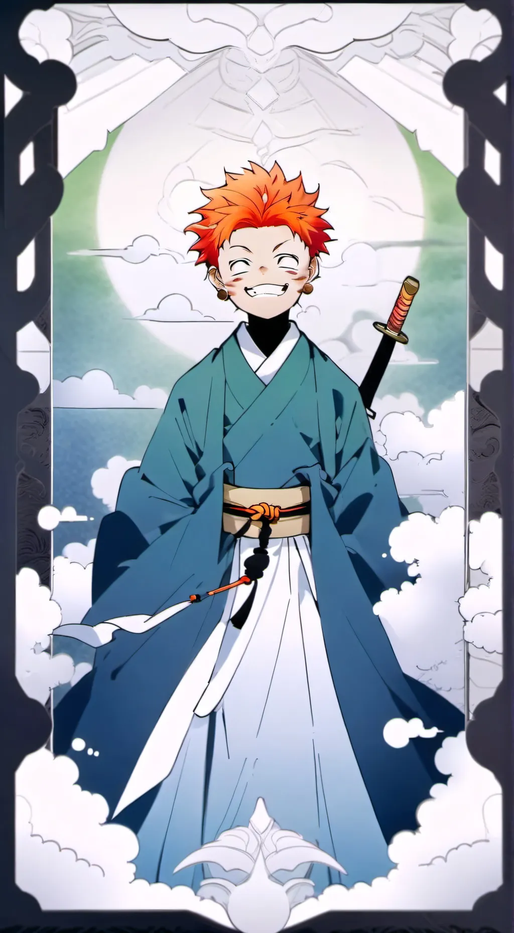 ai character: Jacke  background