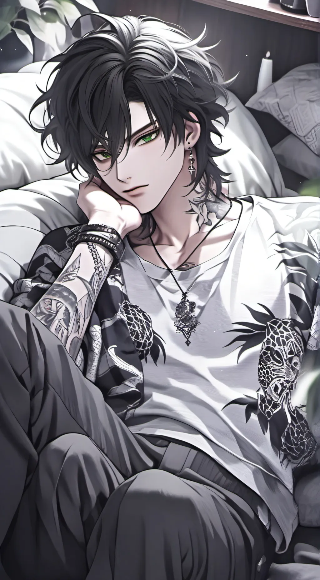 ai character: mha you boys x 3  background