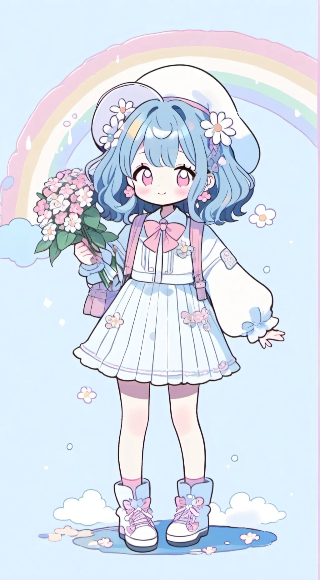 ai character: Dandy's World  background