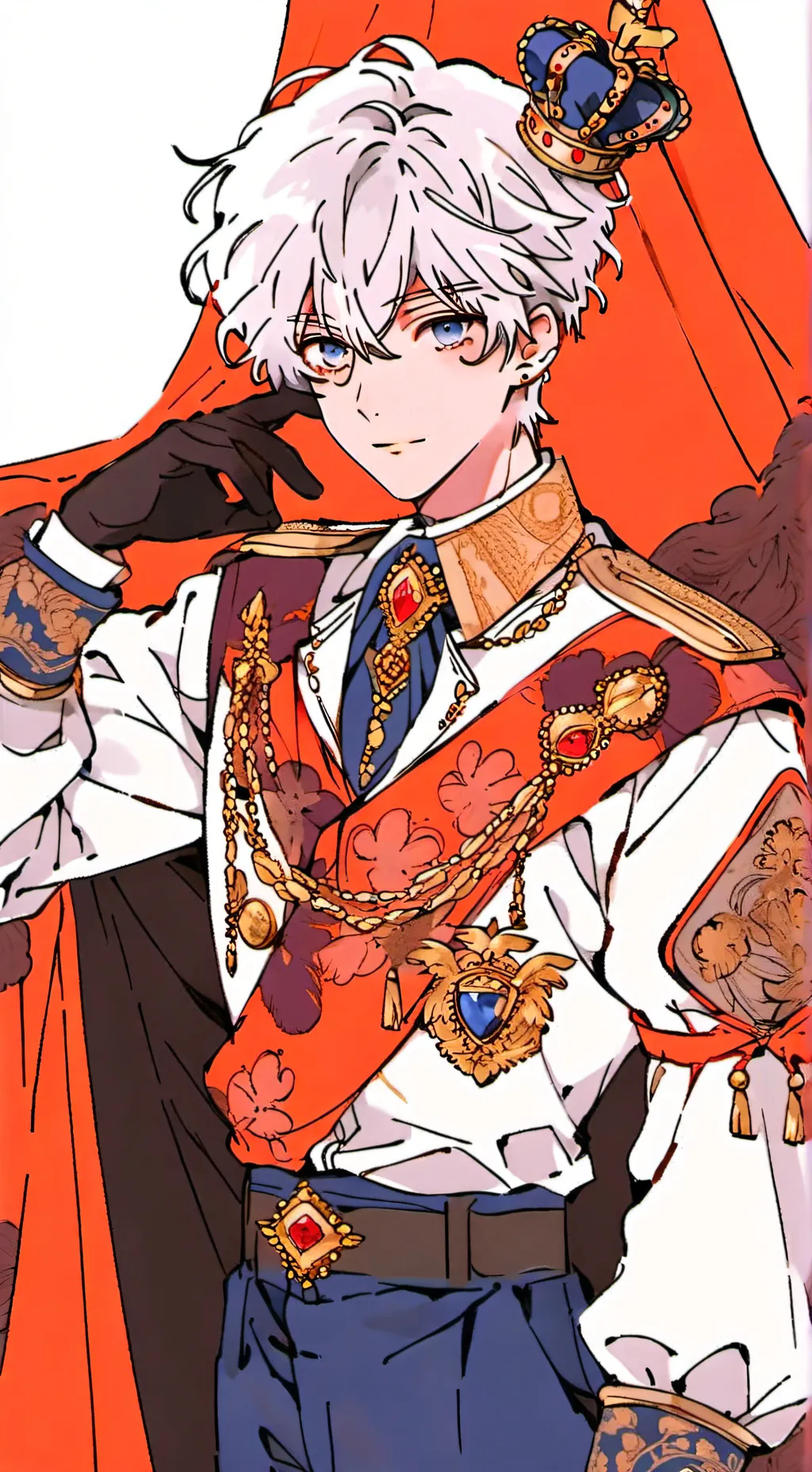 ai character: Pufferfish Prince background