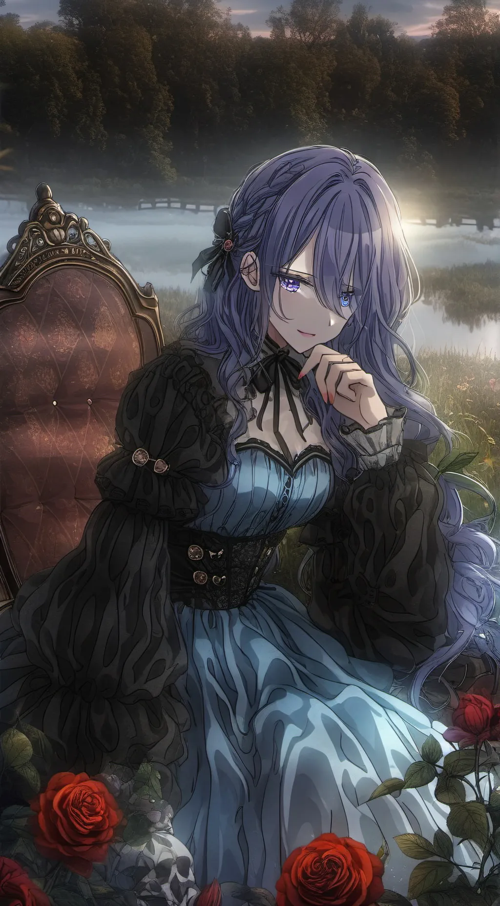 ai character: EMILY  background