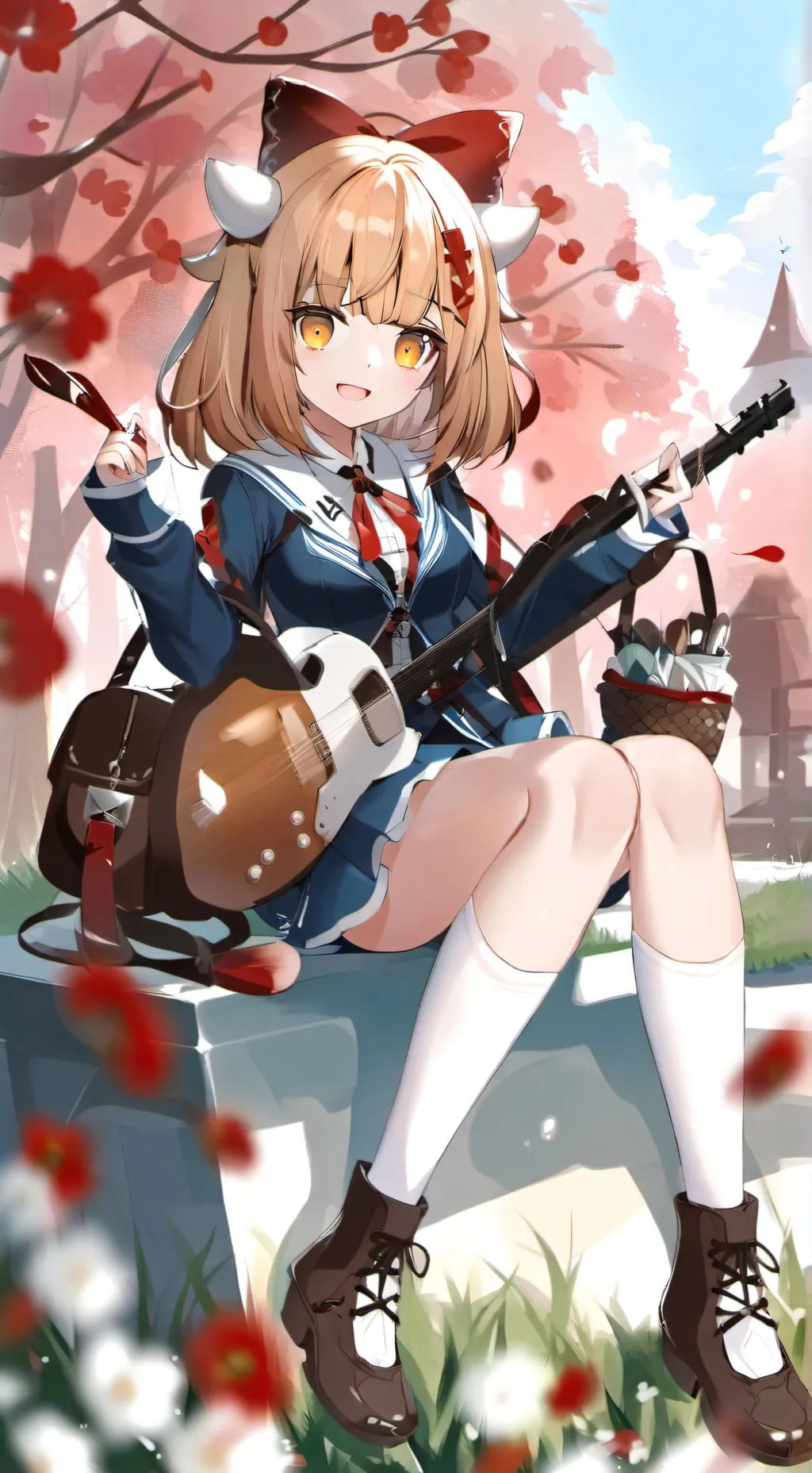 ai character: ми background