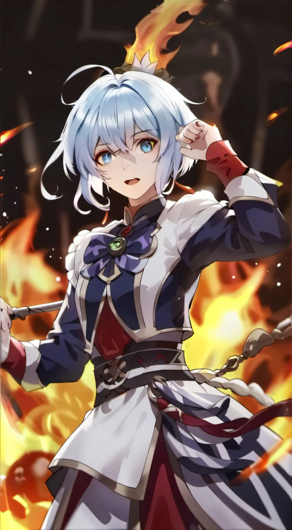 ai character: sam background