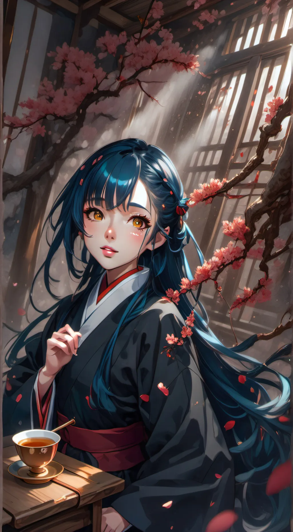 ai character: Amane background