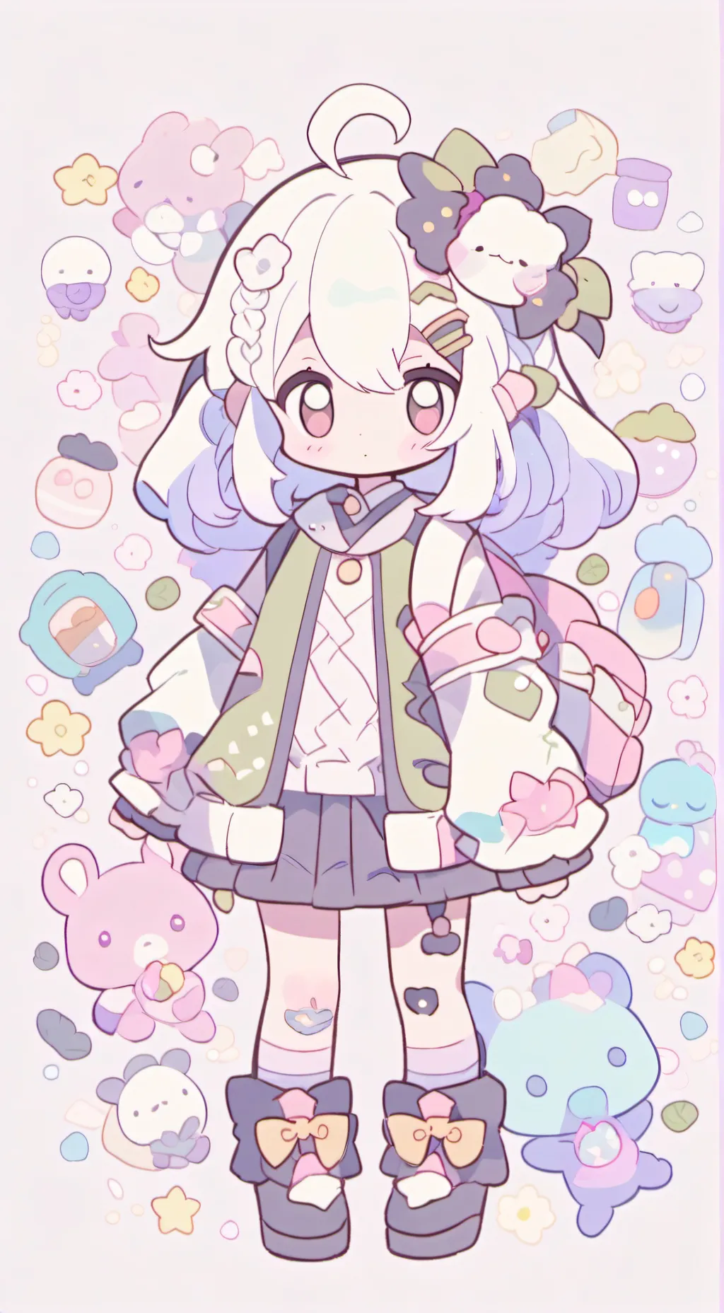 ai character: 🤍Amelia🤍 background