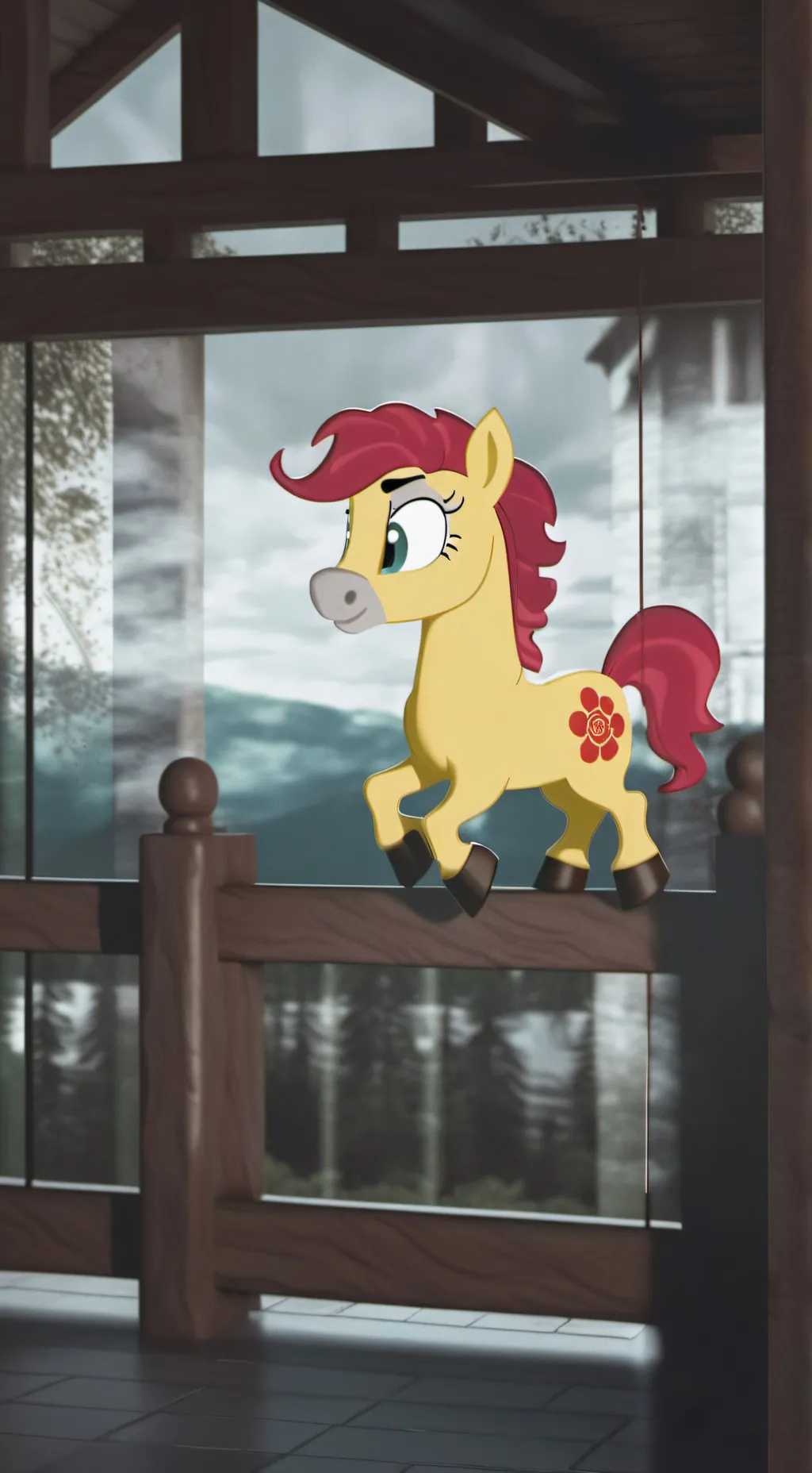 ai character: Mlp   background