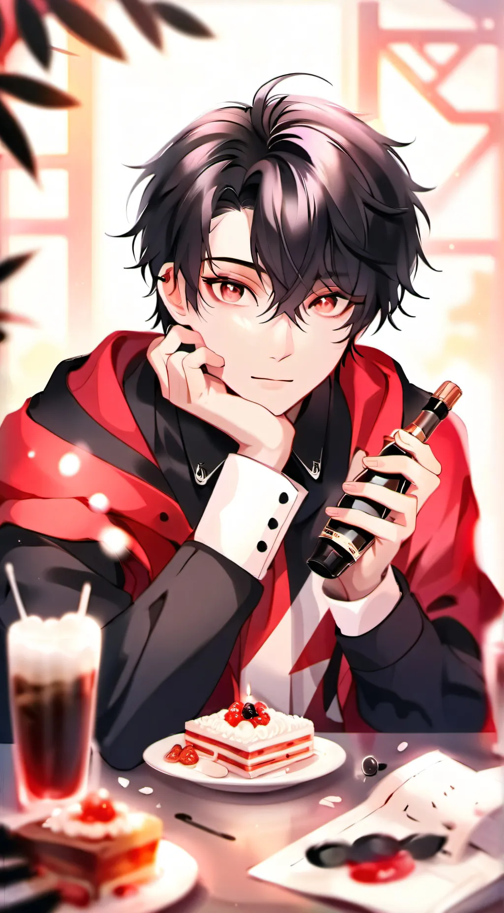 ai character: Max  background