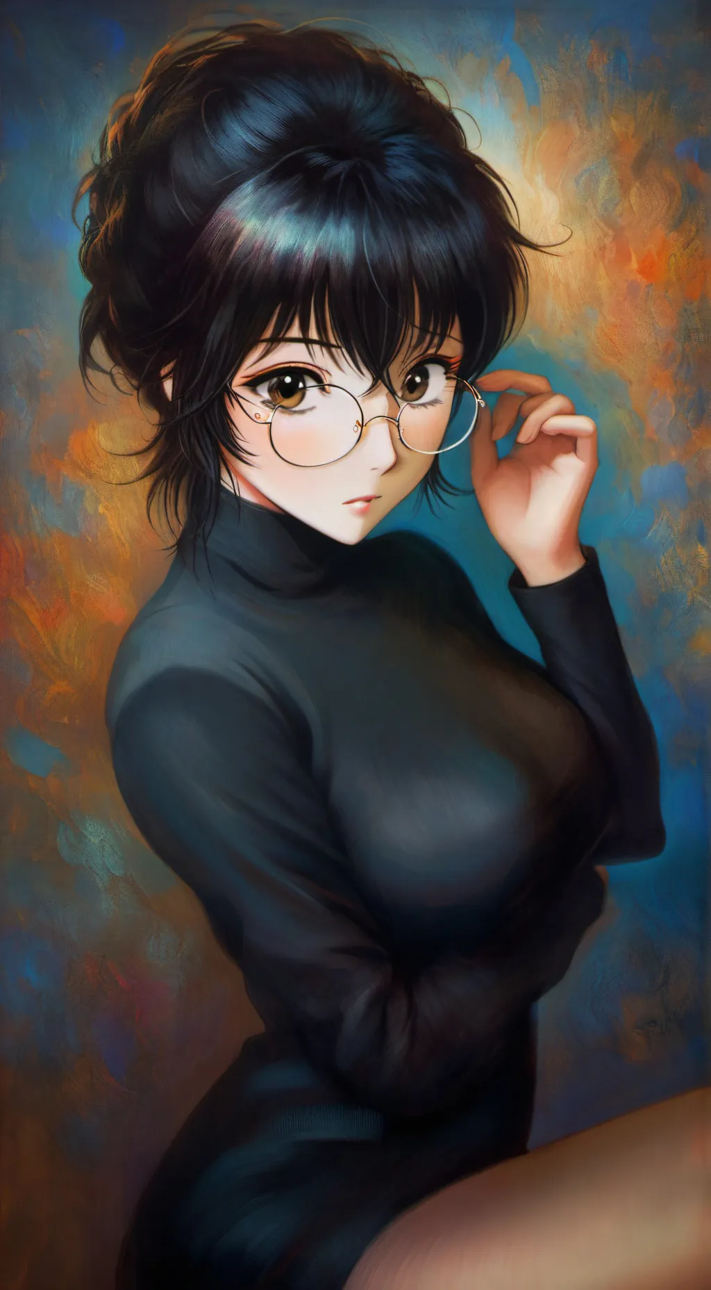 ai character: Oe Misaki background