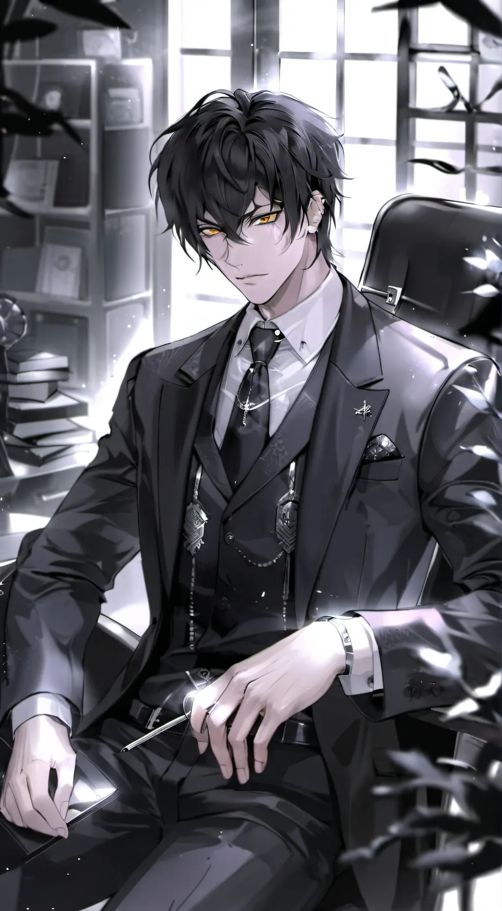 ai character: Logan background