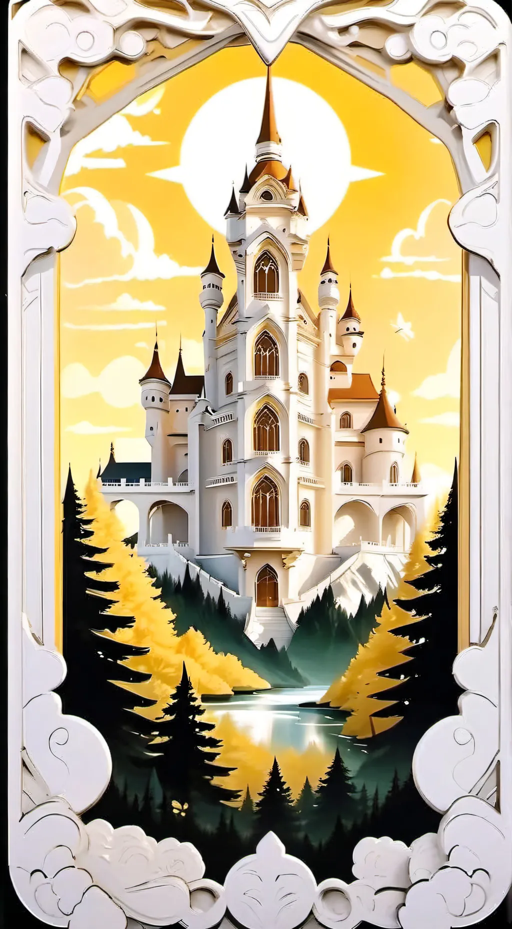 ai character: cape background