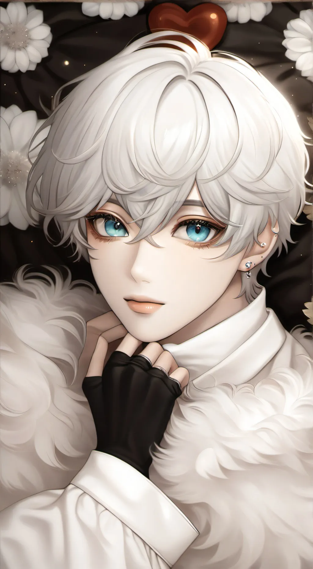 ai character: Mha Kiss Counts background