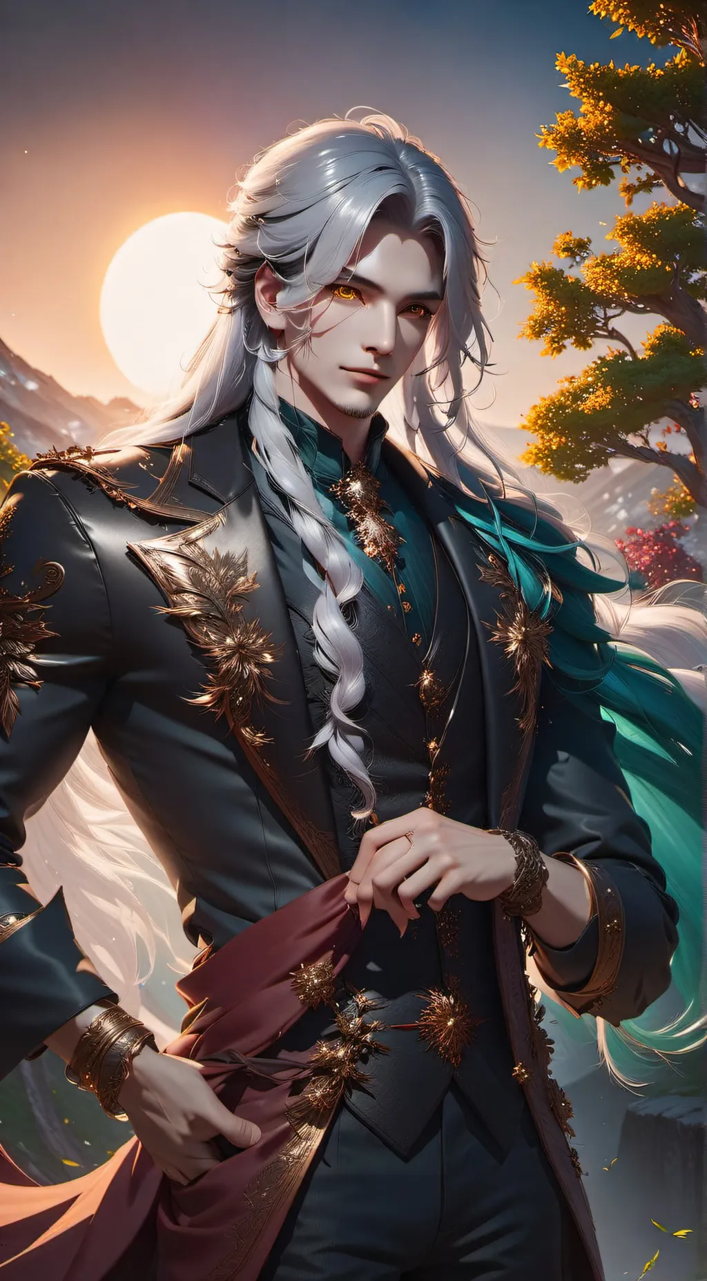 ai character: Prince Troy background