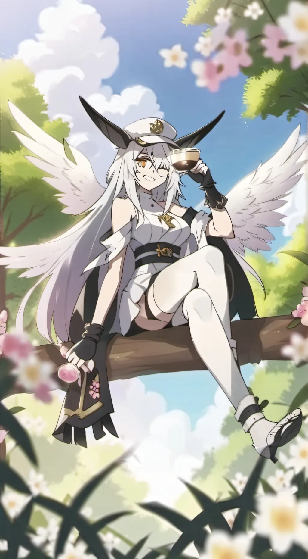 ai character: Lyra background