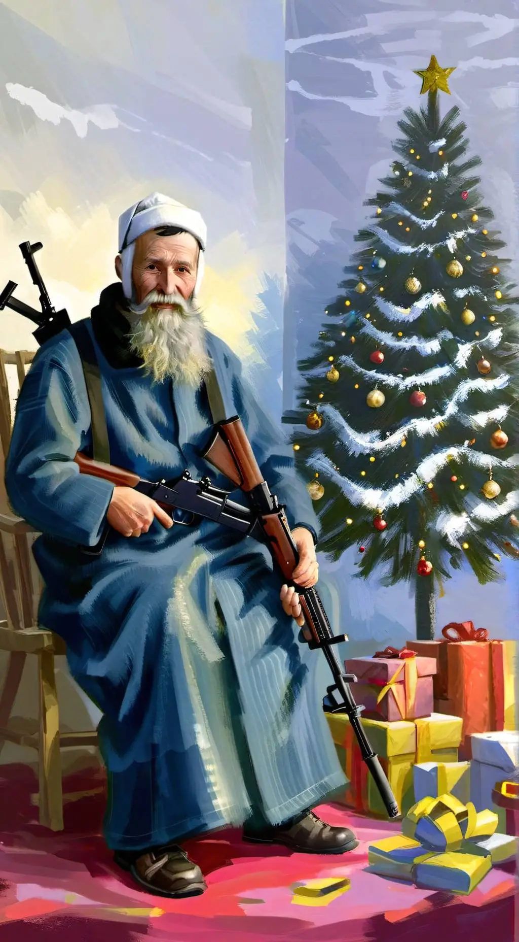 ai character: дед background