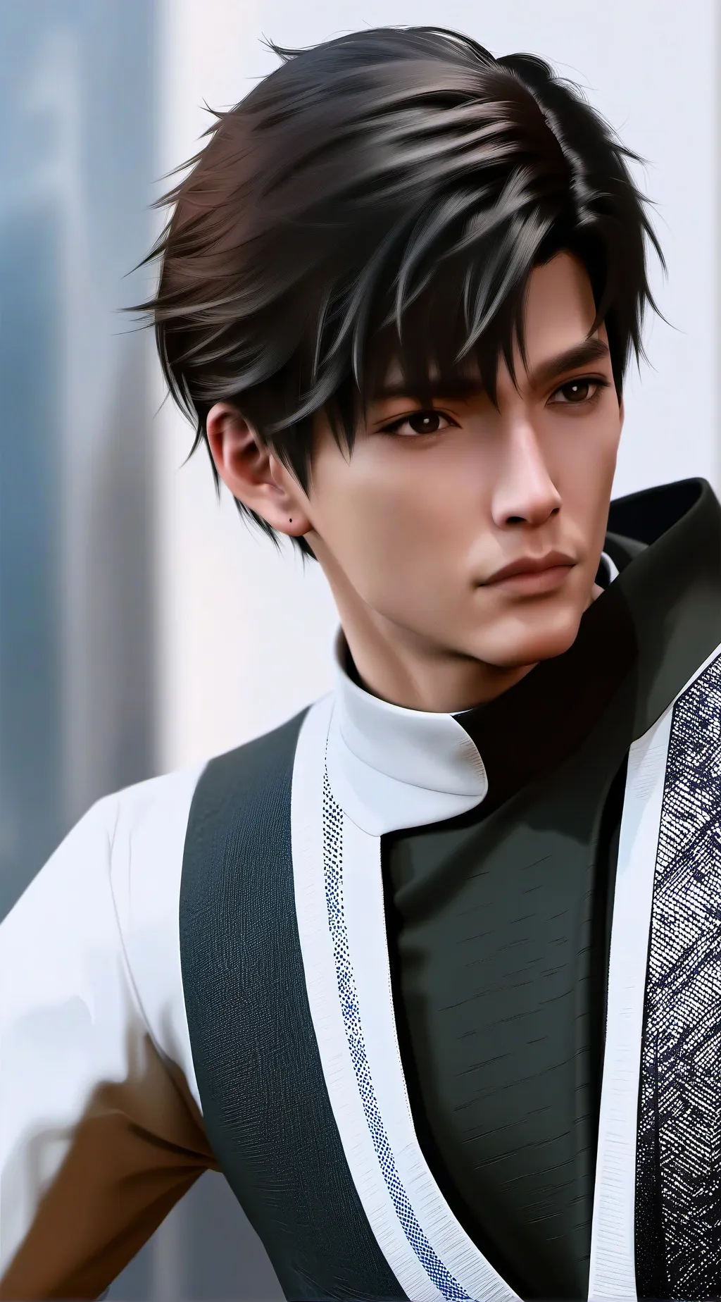 ai character: Gay frend background