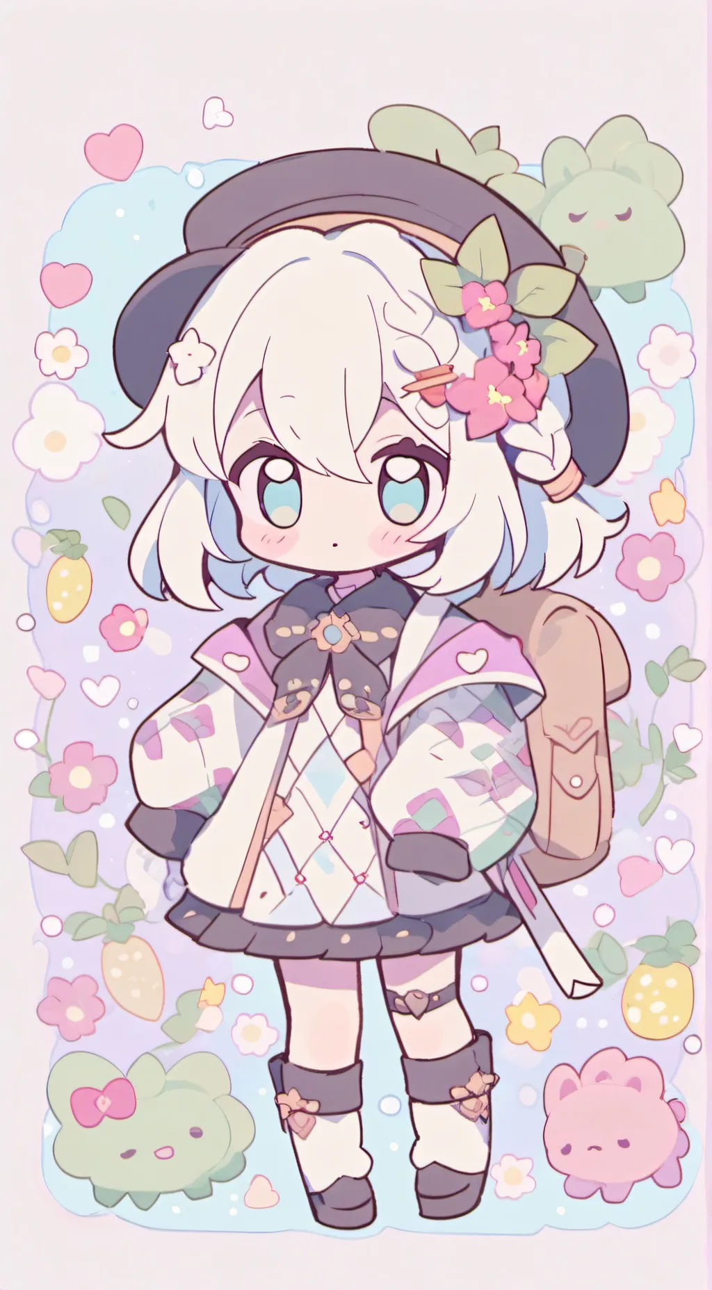 ai character: Bella  background