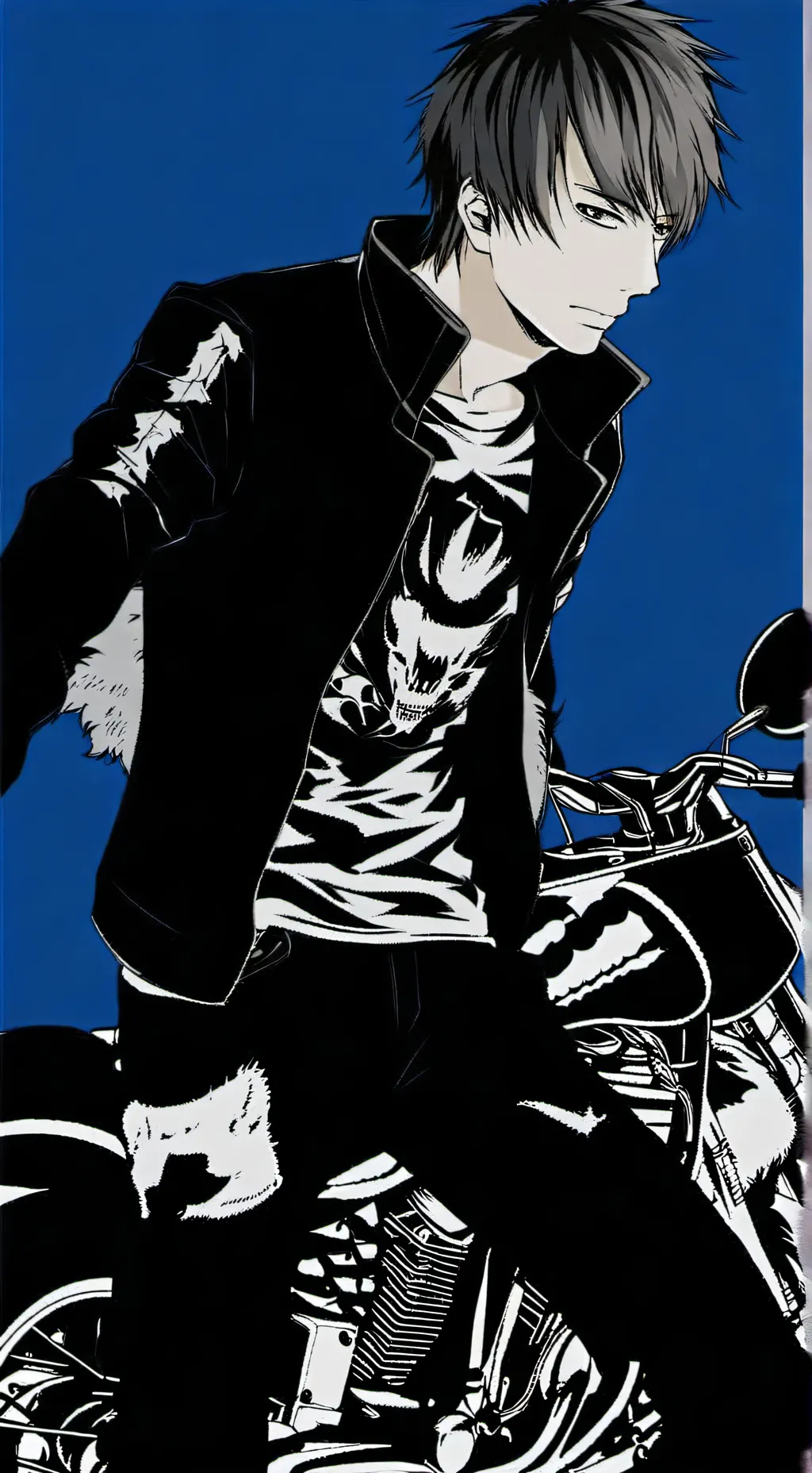 ai character:  Amamiya Masaki background