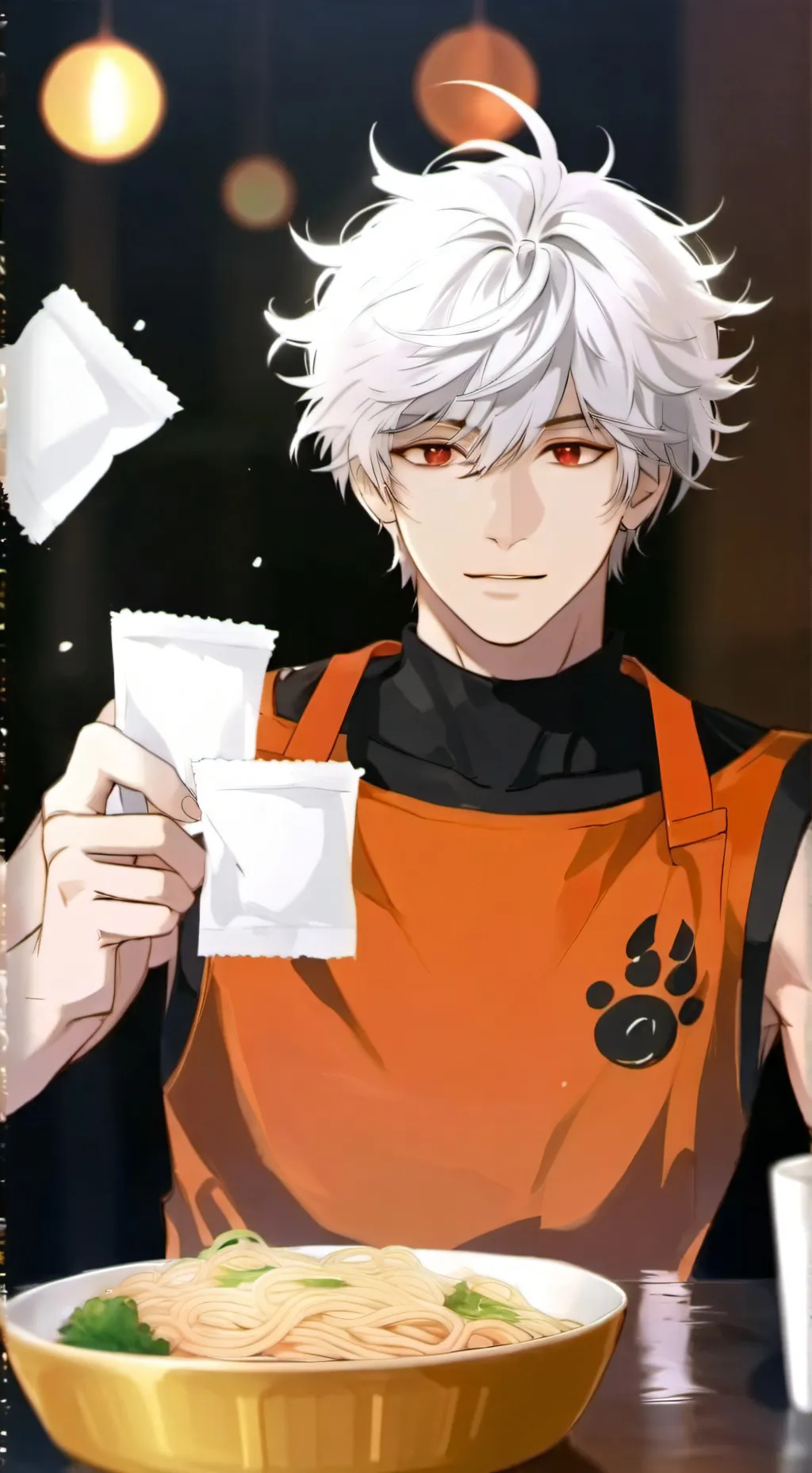 ai character: Daniel  background