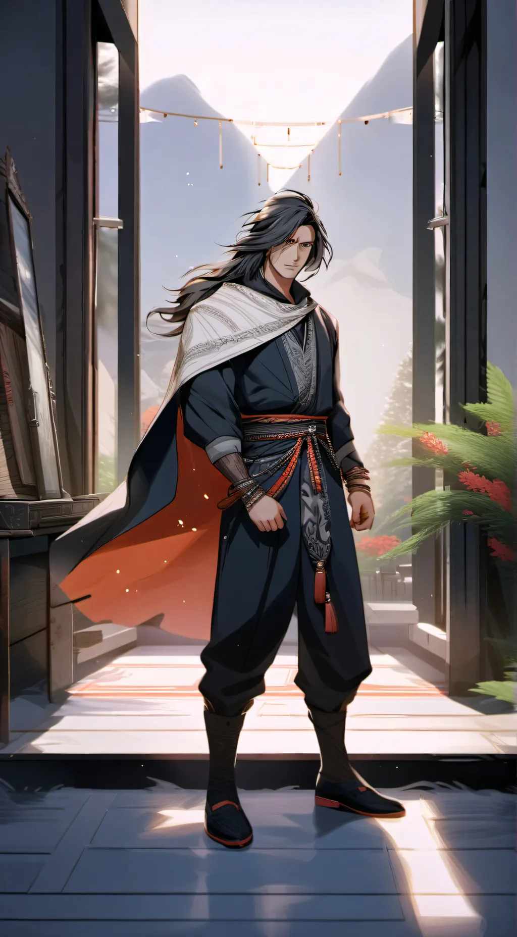 ai character: Mikey  background